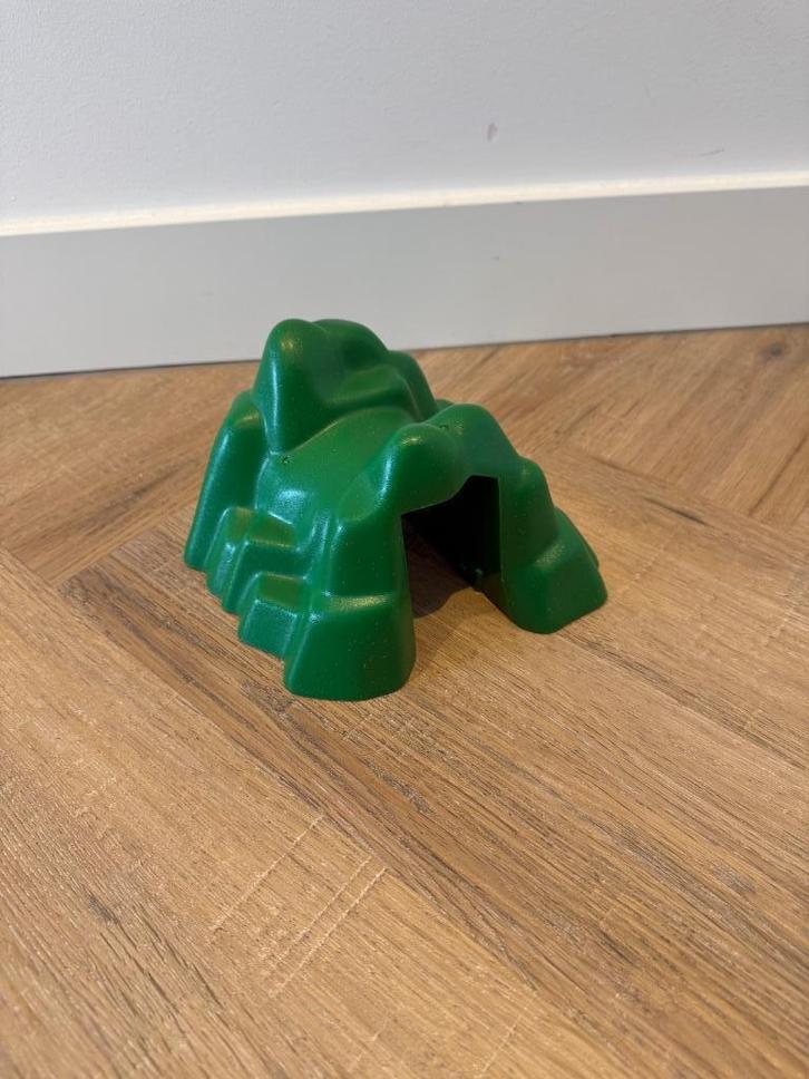 ZGAN groen Brio houten trein rots berg tunnel brug 33043 set, Kinderen en Baby's, Speelgoed | Houten speelgoed, Zo goed als nieuw