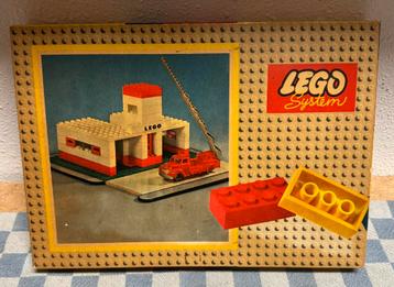 Oude lego brandweer set 308 jaren 59 vintage 1:87 beschikbaar voor biedingen