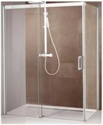 douche cabine met schuifdeur zijwand evt douchevloer 140x90, Ophalen, Nieuw