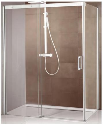douche cabine met schuifdeur zijwand evt douchevloer 140x90 beschikbaar voor biedingen