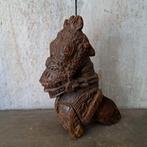 Landelijk houten paardenhoofd paard houtsnijwerk *Etage3*, ., Ophalen of Verzenden, Zo goed als nieuw, .