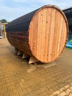 OUTLET | Barrelsauna 7+3ft., Ophalen, Zo goed als nieuw, Fins of Traditioneel, Complete sauna