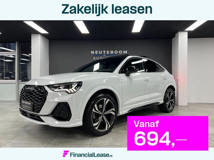 Audi Q3 Sportback 35 TFSI S-LINE| PANO | ACC | Matrix | CAM|, Auto's, Audi, Bedrijf, Lease, Financial lease, Q3, ABS, Achteruitrijcamera