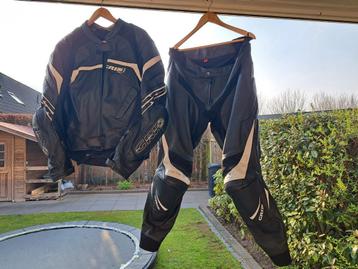 Net leren motorpak, GRID beschikbaar voor biedingen