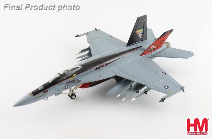 F/A-18E Hornet VFA-31 Tomcatters US Navy Hobby Master HA5127, Verzamelen, Luchtvaart en Vliegtuigspotten, Nieuw, Schaalmodel, Verzenden