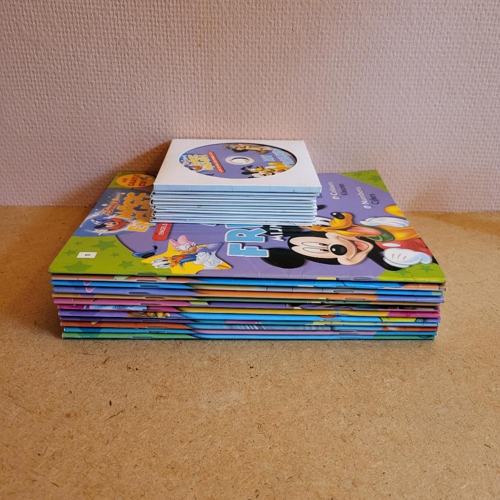 Disney's English cursus (12 stuks), Ophalen of Verzenden, Alpha, Gelezen, Niet van toepassing