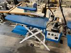 Strijktafel met ingebouwde ketel 5L arm en tafel zuigsysteem, Witgoed en Apparatuur, Strijkijzer met snoer, Gebruikt, Bielle, Ophalen of Verzenden
