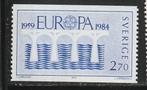 Verenigd Europa 1984 - Zweden, Postzegels en Munten, Postzegels | Thematische zegels, Ophalen of Verzenden, Postfris, Overige thema's