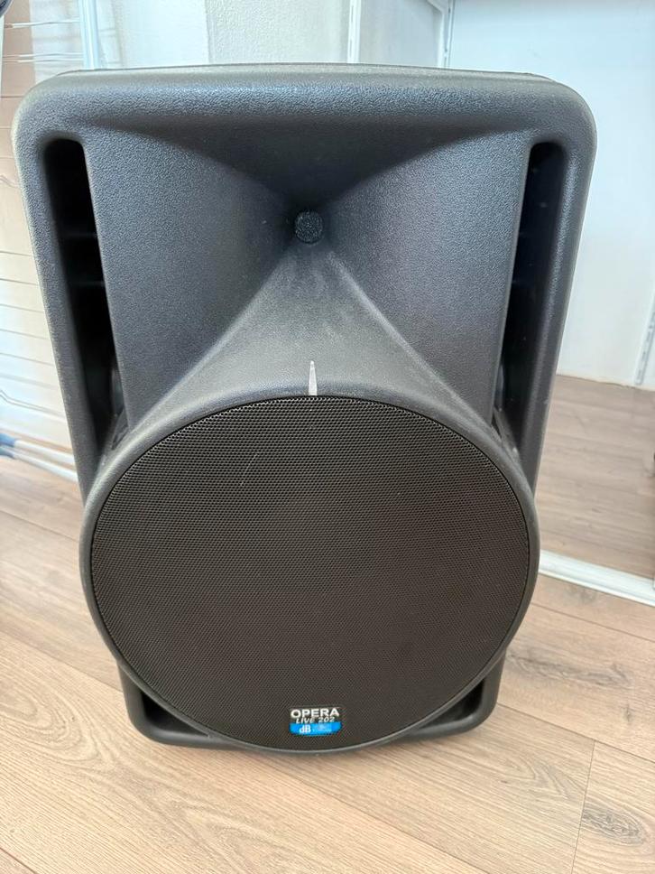 db Technologies Opera Live en db mk2 actieve luidspreker, Audio, Tv en Foto, Luidsprekers, Gebruikt, Overige typen, 120 watt of meer