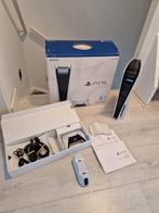 PS5 Disc 825 GB set + Sony controller + Oplaaddock, Ophalen of Verzenden, Zo goed als nieuw