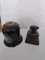 🔴 Puntenslijper Neo Derby 795 uit 1939 en oude stempel, Antiek en Kunst, Antiek | Kantoor en Zakelijk, Ophalen of Verzenden