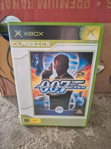 007 james bond agent under fire xbox classic / original beschikbaar voor biedingen