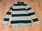 Polo shirt lange mouwen groen gestreept maat 158/164, Ophalen of Verzenden, Zo goed als nieuw, Shirt of Longsleeve, Hema