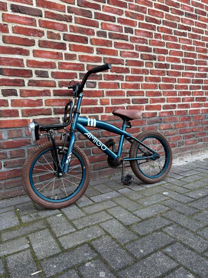 Mooie Amigo fiets “16inch”, Fietsen en Brommers, Fietsen | Jongens, Gebruikt, 16 inch, Handrem, Ophalen