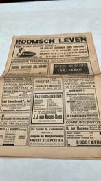 Tilburg weekblad roomsleven okt 1938 reclame, Nederland, Krant, Ophalen of Verzenden, 1920 tot 1940