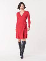 Diane von Furstenberg rode wikkeldress, US8-38 Nieuw, Maat 38/40 (M), Nieuw, Ophalen of Verzenden, Knielengte