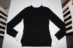 Nieuw Reinders zwart/wit trui met ruffle kol - Romy s/36, Reinders, Zwart, Nieuw, Ophalen of Verzenden