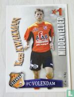 Spelerskaart FC Volendam - Kees Kwakman 2003, Verzamelen, Ophalen of Verzenden, Zo goed als nieuw, Overige binnenlandse clubs