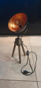 Industriële vloerlamp / tafellamp, Ophalen, Zo goed als nieuw, Minder dan 100 cm, Metaal