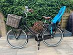 Cortina moederfiets met zitje en mand!, Fietsen en Brommers, Fietsen | Dames | Moederfietsen, Overige merken, Versnellingen, Zo goed als nieuw