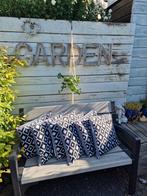 6 leuke kussens. 40x40 Ook voor binnen te gebruiken, Tuin en Terras, Tuinmeubel-accessoires, Ophalen, Gebruikt