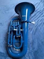Blauwe Startone Euphonium, Ophalen of Verzenden, Zo goed als nieuw, Koperblazer, Met koffer of draagtas
