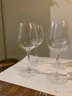 Set van 4 wijnglazen, Ophalen of Verzenden, Gebruikt, Glas, Glas of Glazen
