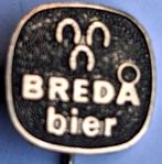 Breda Bier - speldje (Drie Hoefijzers), Verzamelen, Speldjes, Pins en Buttons, Verzenden, Gebruikt, Merk, Speldje of Pin