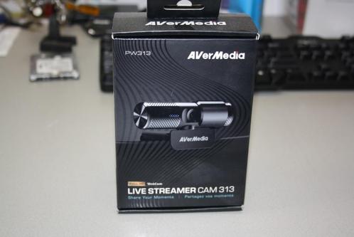 Avermedia webcam USB Live Streamer 313, Computers en Software, Webcams, Nieuw, Bedraad, MacOS, Windows, Ophalen of Verzenden
