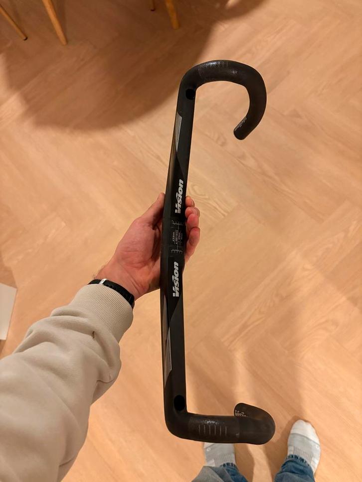 Vision Trimax Carbon Aero Stuur 420mm, Fietsen en Brommers, Fietsonderdelen, Gebruikt, Racefiets, Stuur, Ophalen of Verzenden