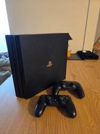 PS4 PRO met 2 controllers, Spelcomputers en Games, Games | Sony PlayStation 4, 1 speler, Ophalen of Verzenden, Zo goed als nieuw