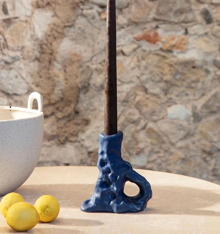 Ferm Living Dito kandelaar nieuw in doos twv € 29,00 st, Huis en Inrichting, Woonaccessoires | Kandelaars en Kaarsen, Nieuw, Minder dan 25 cm