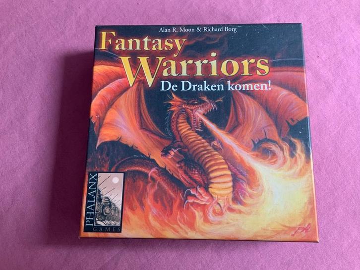 Fantasy Warriors, Hobby en Vrije tijd, Gezelschapsspellen | Kaartspellen, Gebruikt, Een of twee spelers, Drie of vier spelers