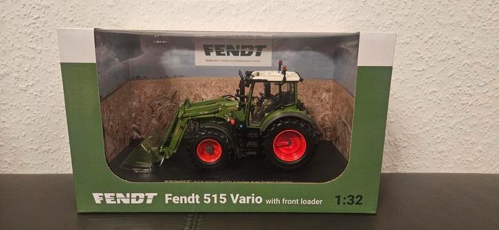 Fendt 515 Vario met voorlader UniversalHobbies 1:32, Hobby en Vrije tijd, Modelauto's | 1:32, Nieuw, Tractor of Landbouw, Universal Hobbies
