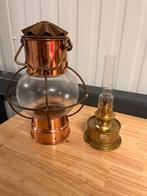 Koperen / messing lantaarn, Watersport en Boten, Ophalen of Verzenden, Gebruikt, Overige typen