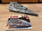 Lego Star Wars 75190 First Order Star Destroyer, Ophalen of Verzenden, Zo goed als nieuw, Complete set, Lego