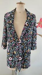 Lange vest ,blazer gebloemd mt 36/38 nieuw, Kleding | Dames, Ophalen of Verzenden