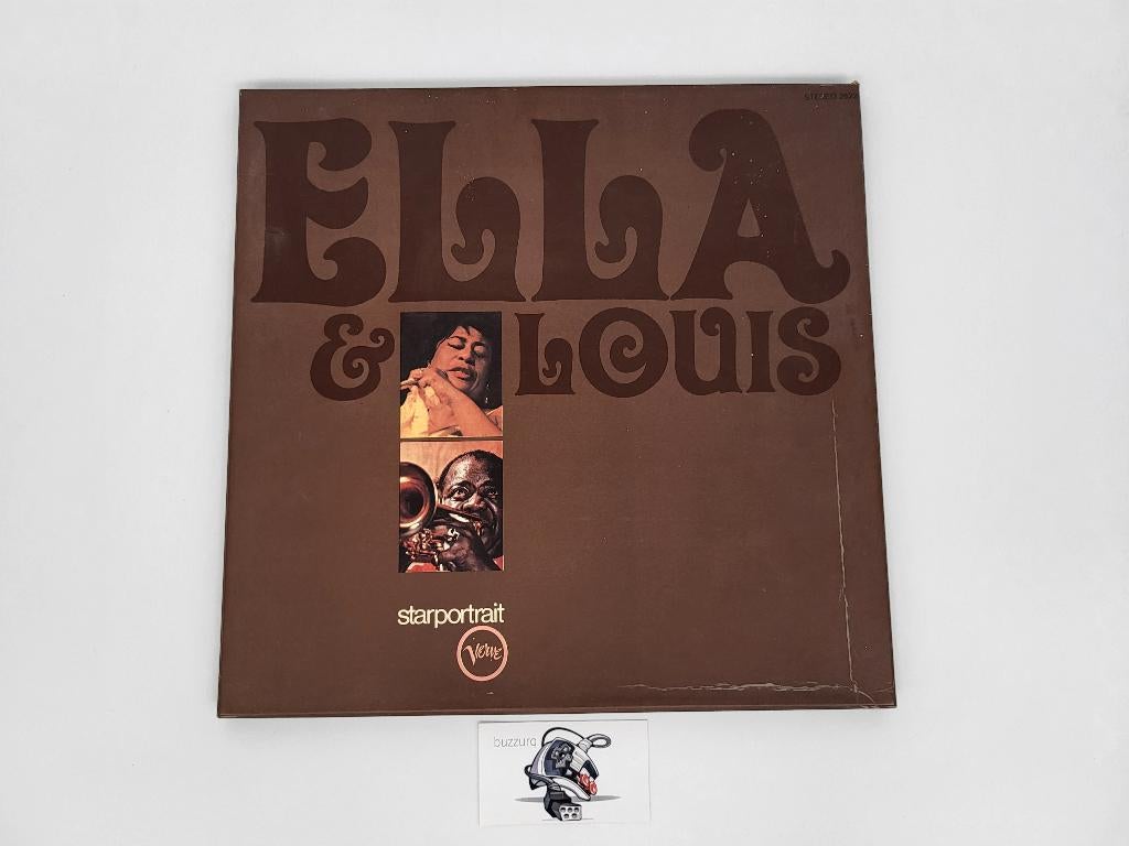 LP box - Ella & Louis - Verve Starportrait, 1960 tot 1980, Gebruikt, Ophalen of Verzenden, 12 inch