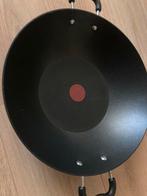 TEFAL PANNEN ZGAN, Ophalen of Verzenden, Zo goed als nieuw, Rvs, Wok