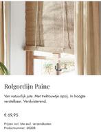 5 Jute Rolgordijnen - Zo Goed Als Nieuw, Ophalen, Zo goed als nieuw, Bruin, 100 tot 150 cm
