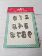 Snijmal cijfers, kaarten maken, Hobby en Vrije tijd, Kaarten | Zelf maken, Ophalen, Nieuw, Overige thema's, Pons of Mal