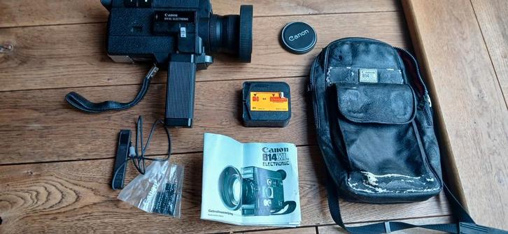 Canon 814xl super8 video camera., Audio, Tv en Foto, Videocamera's Analoog, Camera, 8mm, Ophalen of Verzenden