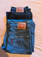 Levi’s ribcage broek, Ophalen of Verzenden, Zo goed als nieuw, Blauw, W32 (confectie 46) of kleiner