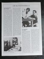 Cobra artikel jaren 80 Constant Nieuwenhuys Corneille Canard, Verzenden, 1980 tot heden, Knipsel(s)