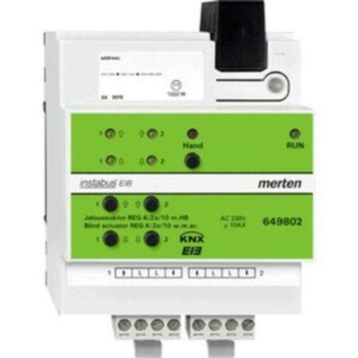 Merten 649802 Jaloezieaktor REG-K/2x/10m.HB KNX 2 voudig, Doe-het-zelf en Verbouw, Elektra en Kabels, Gebruikt, Overige typen