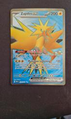 Zapdos ex MEW 192, Hobby en Vrije tijd, Verzamelkaartspellen | Pokémon, Ophalen of Verzenden, Zo goed als nieuw, Losse kaart, Foil