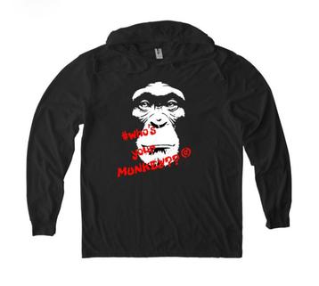 #who's your MONKEY?? Hoodie Tee beschikbaar voor biedingen