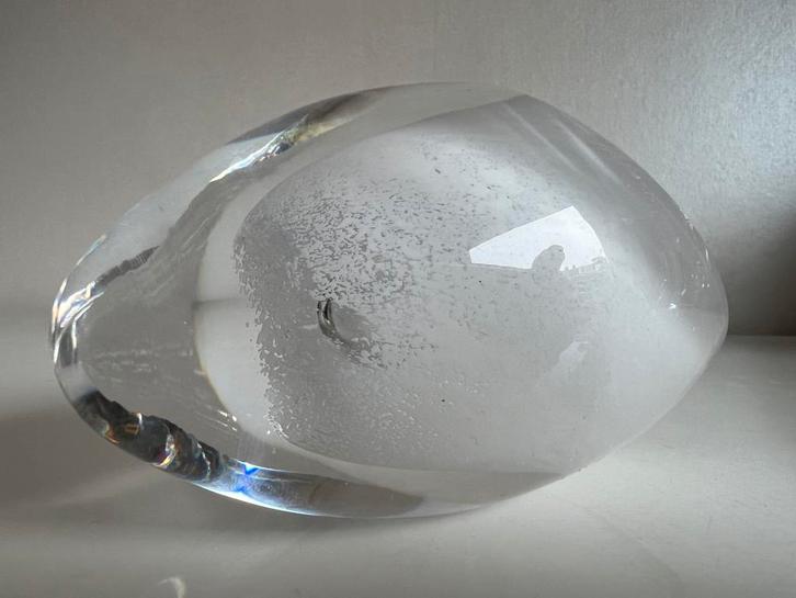 Studio Åhus Zweden Bullet Glasobject Dreutler -Zirnsack 1993, Antiek en Kunst, Antiek | Glas en Kristal, Ophalen of Verzenden