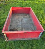 Tuintrekker aanhanger met kiepfunctie, Ophalen