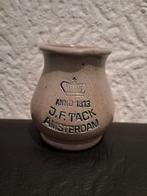 Zoutgeglazuurd mosterdpotje 65 mm hoog, Ophalen of Verzenden